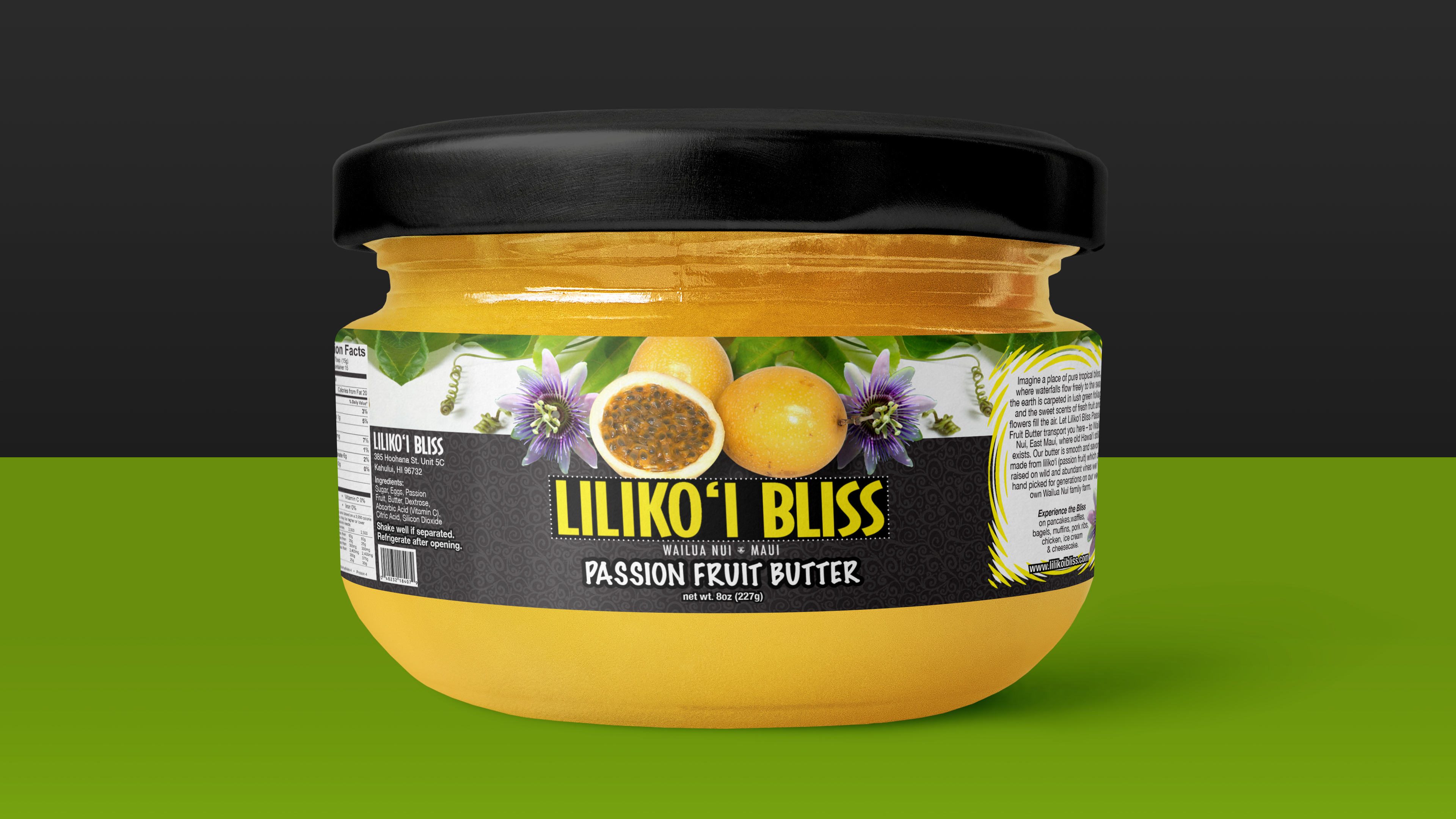 LILIKO'I BLISS Label Design